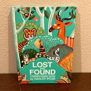 Vintage Hardcover "Lost And Found A Hidden Animal Book By Dahlov Ipcar"